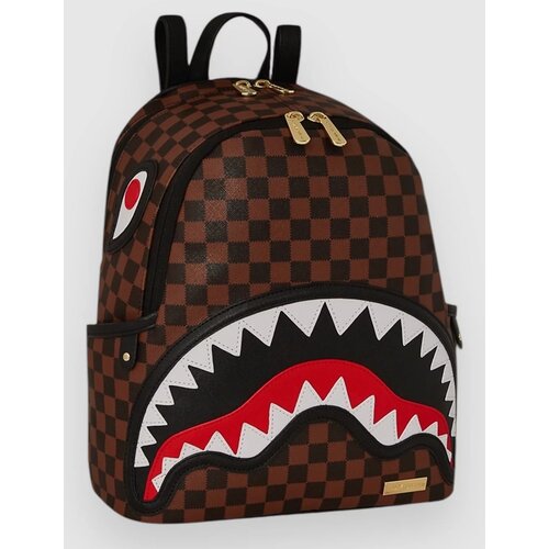 Sprayground Sawtooth Sharks In Paris Savage Nahrbtnik brown checkered Cene
