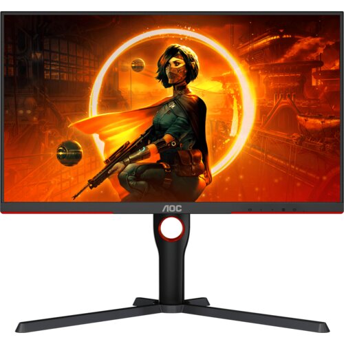 AOC Monitor Gaming Q27G3XMN Mini LED 27&rdquo; VA, 16:9, 2560x1440, 180Hz, 1ms, 1000 cd/m2, 4000:1, Audio,2x HDMI, DP, Full Ergonomic, 3-sided frameless, Adaptive Sync, Black-Red, VESA 3y Cijene
