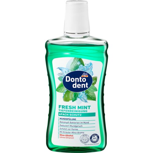 Dontodent Fresh Mint tečnost za ispiranja usta 500 ml Cene