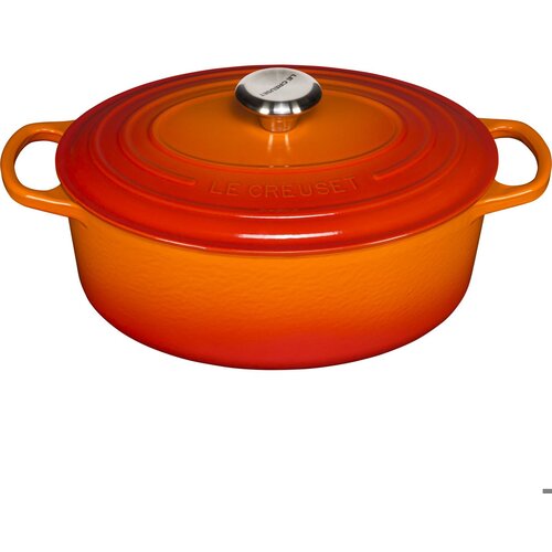 Le Creuset Signature Casserole oval 29 cm volcanic Cijene