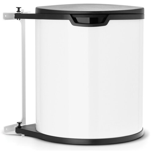Brabantia Bijela ugradbena željezna kanta za smeće 15 l &amp;ndash; Slike