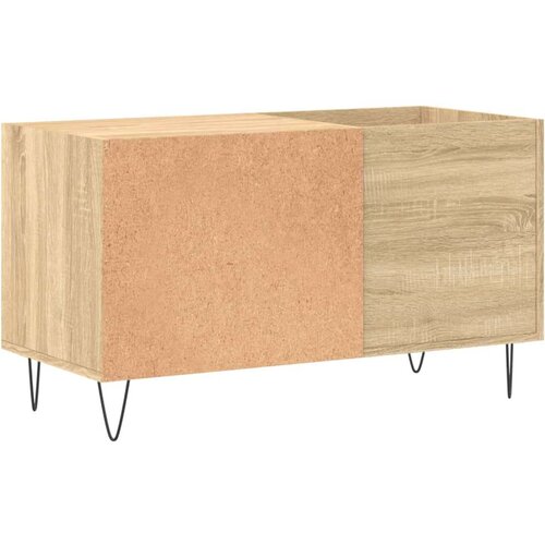 vidaXL Omarica za gramofonske plošče hrast sonoma 85x38x48 cm les Cene
