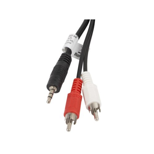 Lanberg Kabel Estereo Jack 3,5 mm/2x rca macho 5m, (21090771) Cene