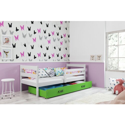 BestBed OTRO�KA POSTELJA ERYK 200X90 - BELA -Zelena Cene