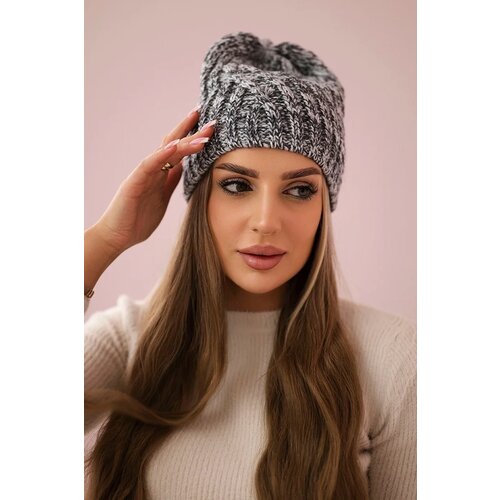 Kesi Cap with fleece Merry K225 gray+graphite Slike