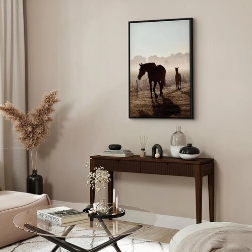  Slika - Morning of Memories (1 Part) Vertical 40x60 U crnom drvenom okviru Slike