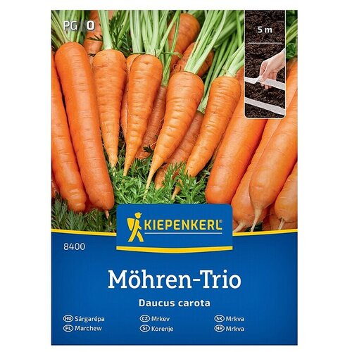 KIEPENKERL Zelenjavna semena Korenje Trio (Daucus carota subsp. sativus, Čas žetve: Junij) Cene