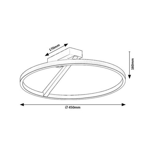 Rabalux Renara 71351 LED plafonjera Slike