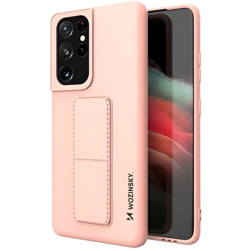 Wozinsky Kickstand futrola za Samsung Galaxy S21 Ultra 5G - Roza KP10966 Cene