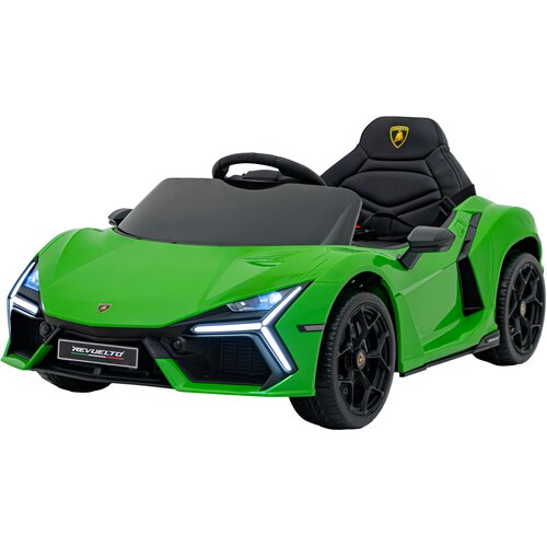  Licenciran avtomobil na akumulator Lamborghini Revuelto 4x4 - zelen Slike