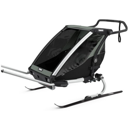 Thule chariot lite 2 agave - multifunkcijska prikolica za kolo Slike