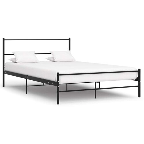  Za krevet crni metalni 120 x 200 cm Cijene