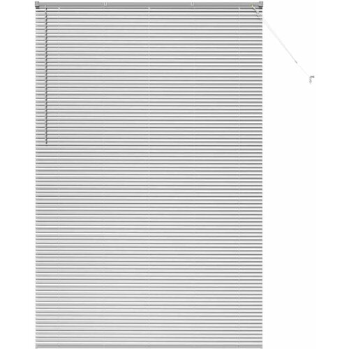 vidaXL Venecijanske žaluzije srebrna 220x150cm Aluminij, (5000178611) Cene
