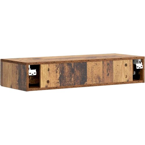 Stolna montirana na zid Staro drvo 87 5 x 34 5 x 17 cm - Staro drvo 87 5 cm Slike