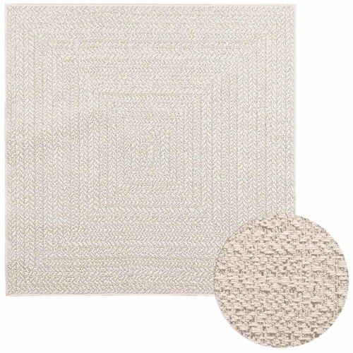  Tepih ZIZUR 120 x 120 cm s izgledom jute unutarnji i vanjski Cene