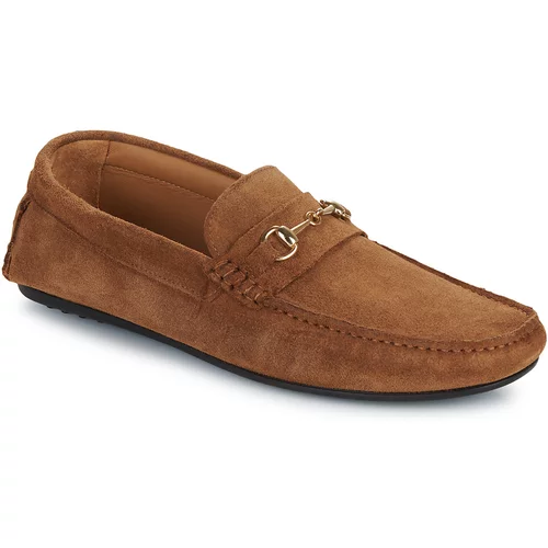 Selected SLHSERGIO SUEDE HORSEBIT DRIVING SHOE Smeđa