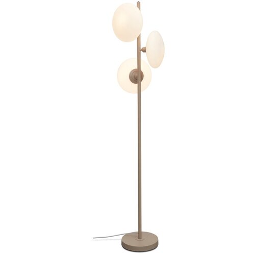 it´s about RoMi Kremno bela stoječa svetilka s steklenim senčnikom (višina 161 cm) Sapporo – Cene
