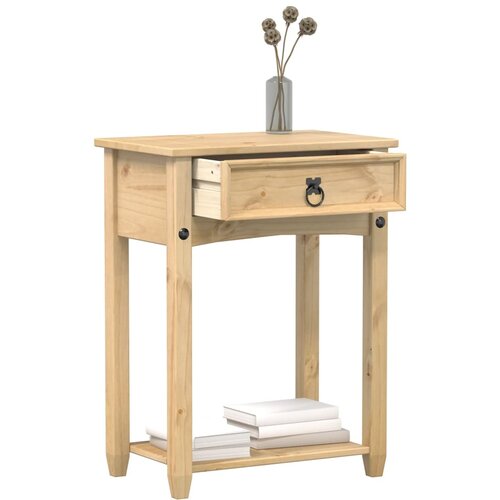 Maison Chic konzolna miza - miza ob steni Corona 55x35x73 cm trdna borovina, (21785888) Slike