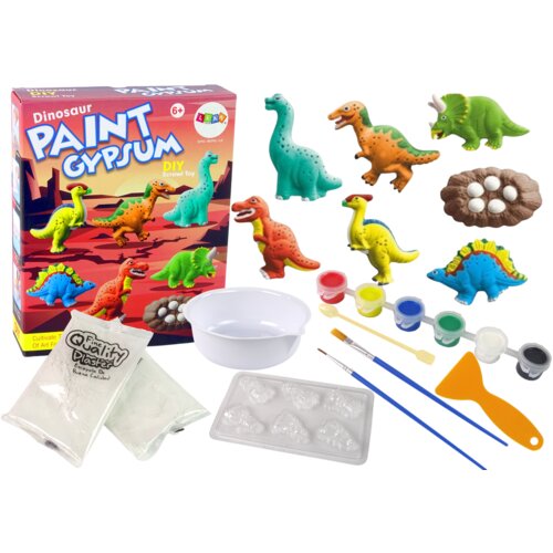 DIY Plaster Casting Kit Painting Paint Dinosaurs Slike