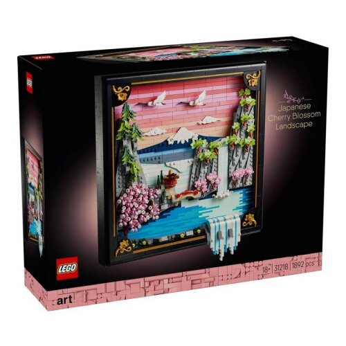 Lego art japanese cherry blossom landscape ( LE31218 ) Cene