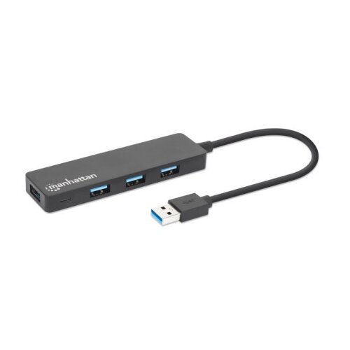 Manhattan 164900 3.2 G1/5Gbps/Crni USB HUB 4port Cene