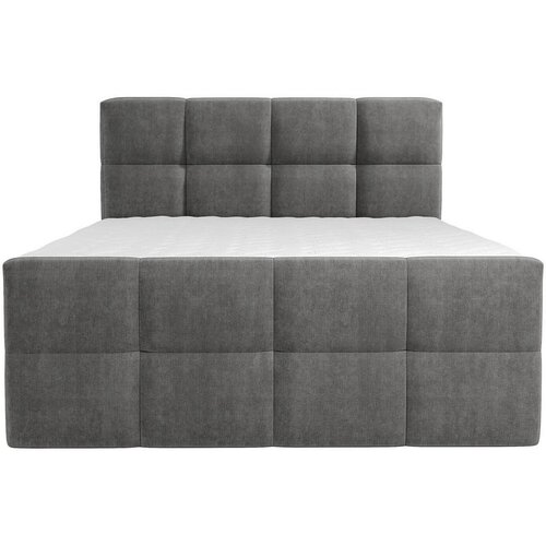 Esposa POSTELJA Z VZMETNICO 180 cm x 200 cm , tekstil siva Slike