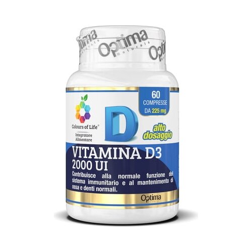 Optima Naturals Vitamin D3 2000 UI Slike