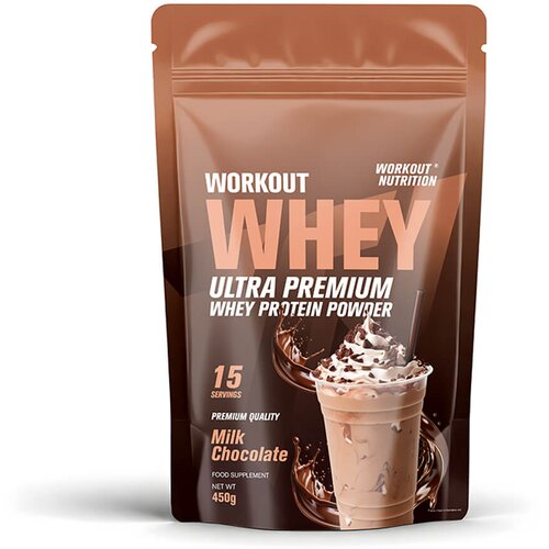 WORKOUT Whey Protein Milk Chocolate 450g Cene