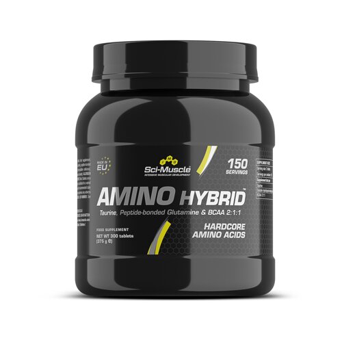 SCI-MUSCLE Amino Hybrid, 300 tablet, (20500632) Cene