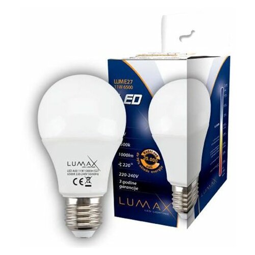Lumax set sijalica LUME27-11W 6500K 1/6 LED Hladno bela 11 W E27 Slike