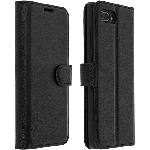 AVIZAR Wallet Folio Cover Video stojalo, zrnat ucinek - crna str. BlackBerry KEY2, (20616187) Cene