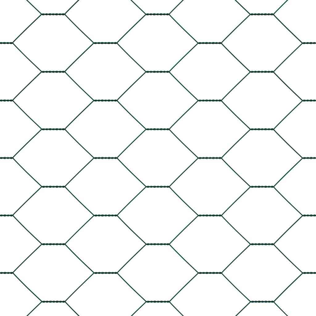 Stup za ogradu Zelena 25 x 1 2 m (mreža 50 mm) Čelik Slike
