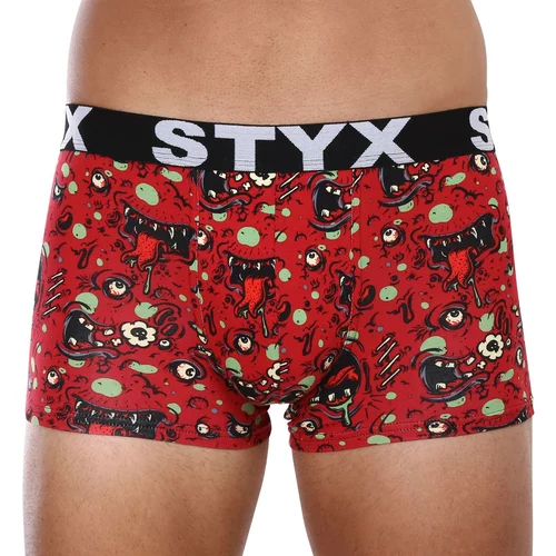 STYX Men's boxers art sports rubber zombie