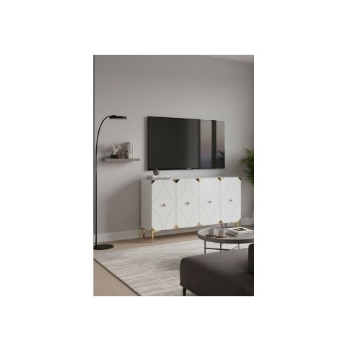 Hanah home komoda s ladicama, bijela Cijene