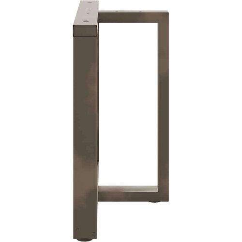  Noge za blagovaonski stol X-oblika 2 kom 100x35x(72-73)cm čelik Slike