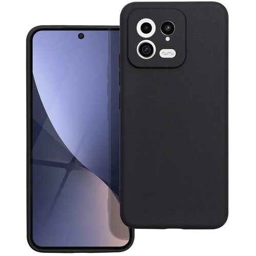  Gumijasti / gel etui Matte za Xiaomi 13 - črni Slike