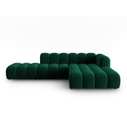 Micadoni Home Tamno zelena kutna garnitura (s desnim kutom) Lupine &amp;ndash; Slike