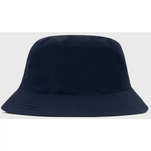 Barbour Dvostrani šešir Hutton Reversible Bucket Hat boja: tamno plava, MHA0839