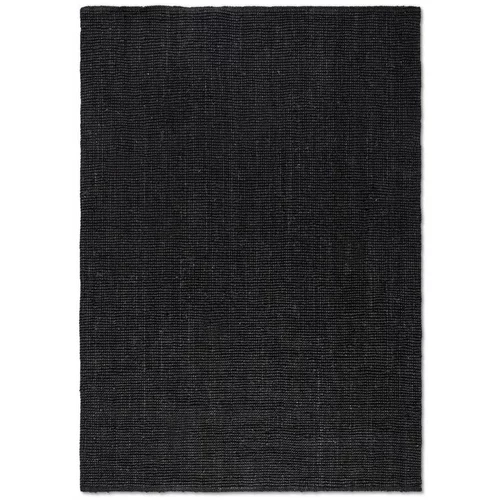 Hanse Home Črna preproga iz jute 120x170 cm Bouclé –