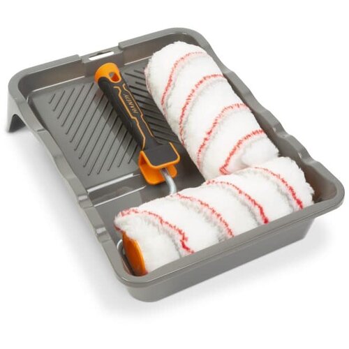Handy set za pleskanje z 2 valjčkoma 180 mm, ročajem in odcejevalnikom barve Cene