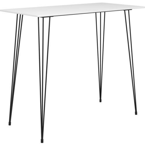 The Living Store Barska miza bela 120x60x105 cm - Barska Miza, (21420658) Cene