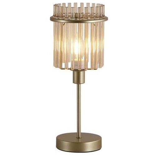 Searchlight EU55622CP - Stona lampa SWIZZLE 1xE14/60W/230V zlatna Slike