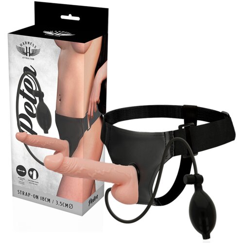 Harness Attraction Napihljiv strap-on - Peter Cene