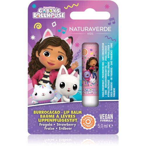 Gabby's Dollhouse Naturaverde Kids balzam za ustnice za otroke Strawberry 1 kos Cene