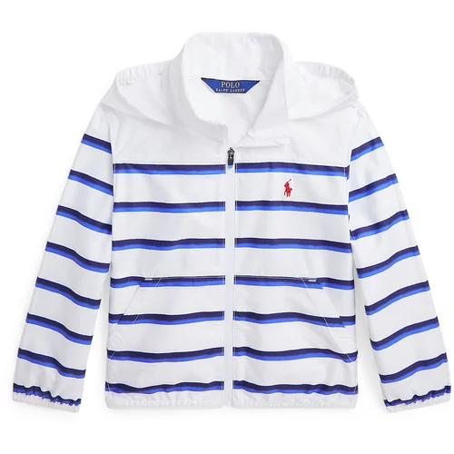 Polo Ralph Lauren Prehodna jakna modra / mornarska / rdeča / bela