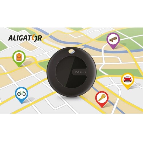 ALIGATOR APD003 - Lokator MiTag 1xCR2032 IP67 crna Slike