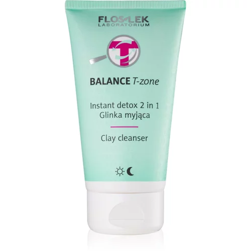 FlosLek Laboratorium Balance T-Zone emulzija i maska za čišćenje za mješovitu kožu lica 125 ml
