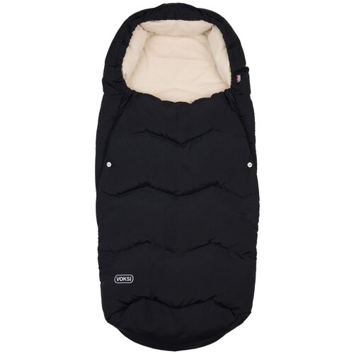 VOKSI Zimska vreča za voziček Explorer black solid Cene