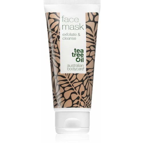 Australian Bodycare Face Mask čistilna maska za obraz iz ilovice s Tea Tree olji 100 ml