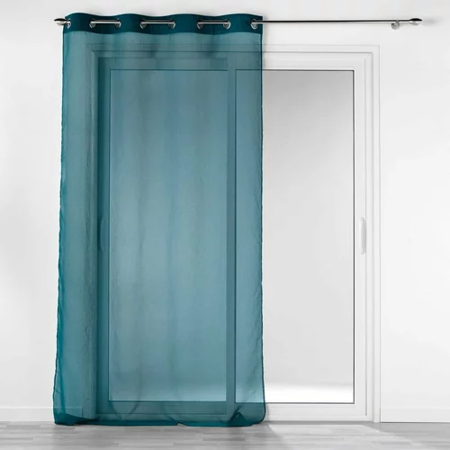 Douceur d intérieur Modra prosojna zavesa 140x240 cm Casual –